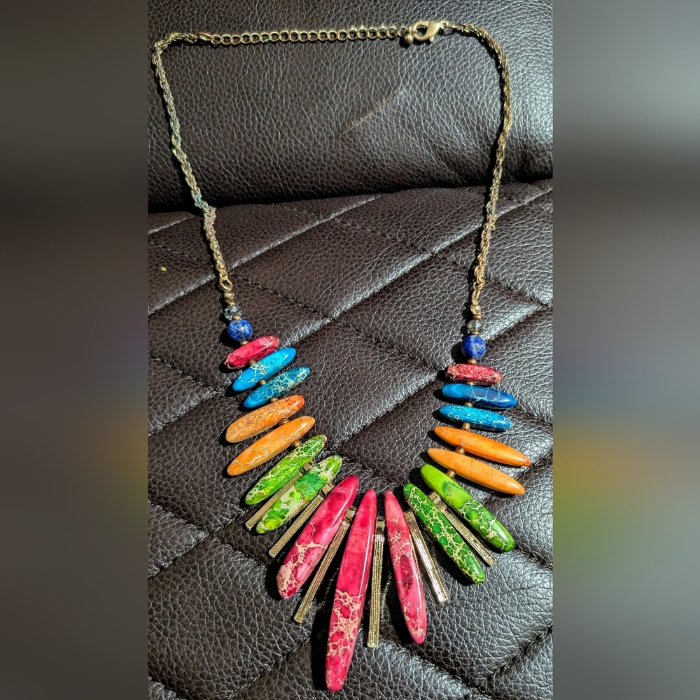 Colorful Stone Necklace